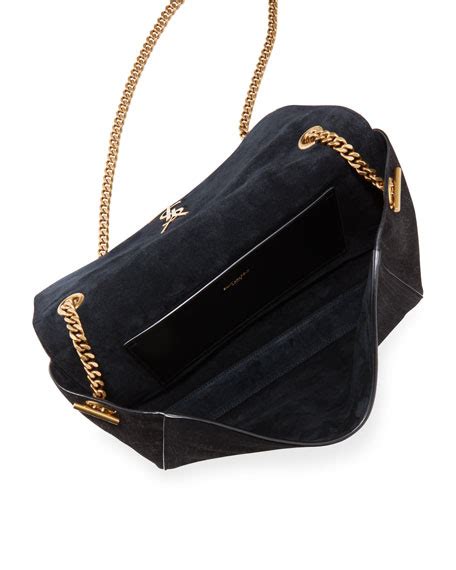 Saint Laurent Medium Kate Suede Shoulder Bag 